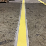 Floor striping