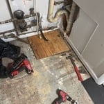 Laundry Rm Floor install