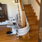 Curved Stairlift