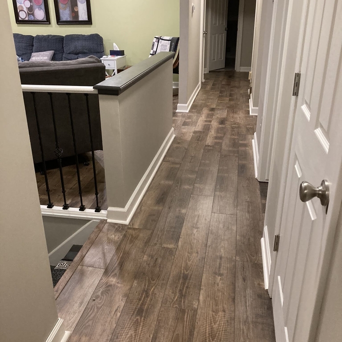 Trim and doors after
