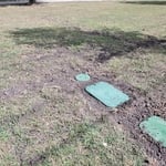 Lawn sprinkler install