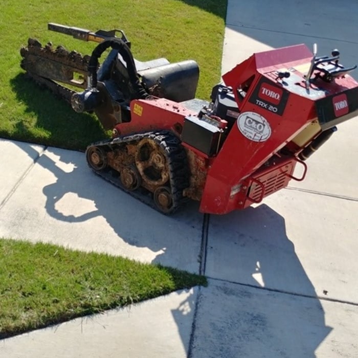 Lawn Sprinkler Install