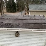 Shed Roof Replacement - Before