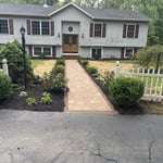 New Pavers with Walkway