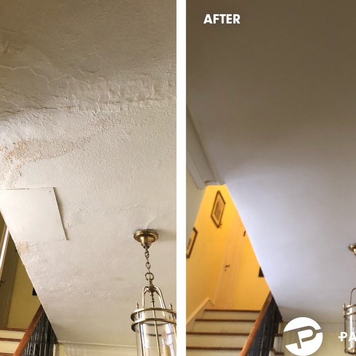 Ceiling - Before & After