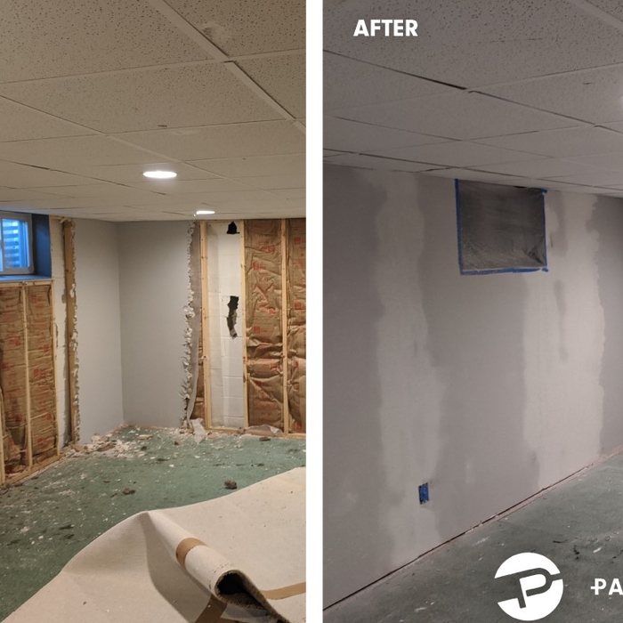 Basement - Before & After