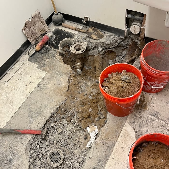 Commercial bathrooms