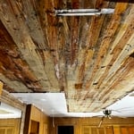 mold on ceiling after water leak