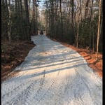 New home driveway
