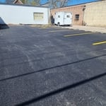 Commercial Lot Paving and striping
