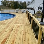 Pool deck