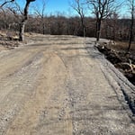 Large pond construction