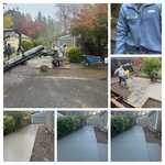 Driveway concrete