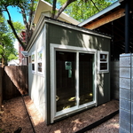 10 x 10 x 9’ tall lean to shed