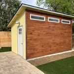 10 x 16 x 10’ tall lean to shed