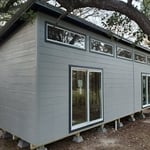 10 x 30 x 12’ tall lean to shed