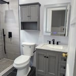 Complete bathroom