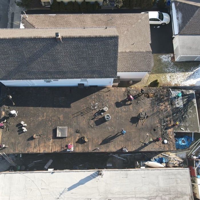 NEW FLAT ROOF