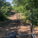Barbed Wire Fence Install