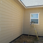 Caulking all holes, cracks and gaps