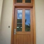 Front door in Cetol