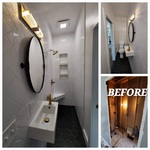 Closet Turned 3/4 Bathroom