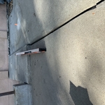 Concrete patio leveling