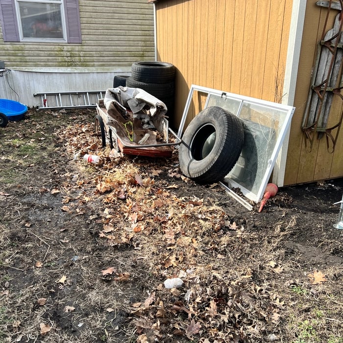 Yard debris