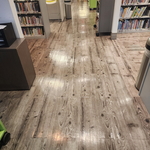 Library floor wax