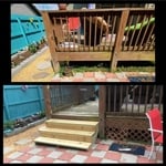 Deck stairs