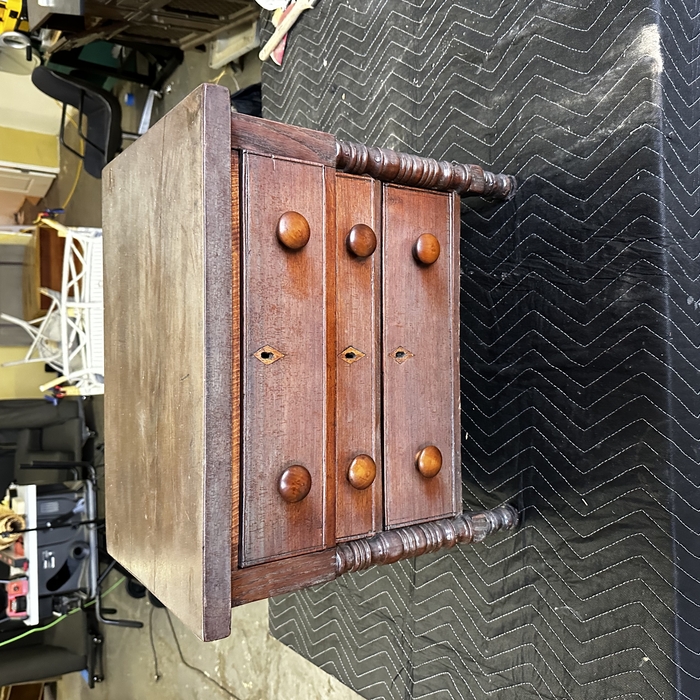 Vintage chest before