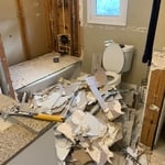 Bathroom Demo - Remodel