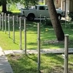 Fence installation