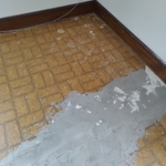 after carpet tear out