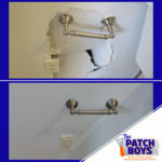 bathroom drywall patch