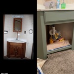 Guest bath vanity