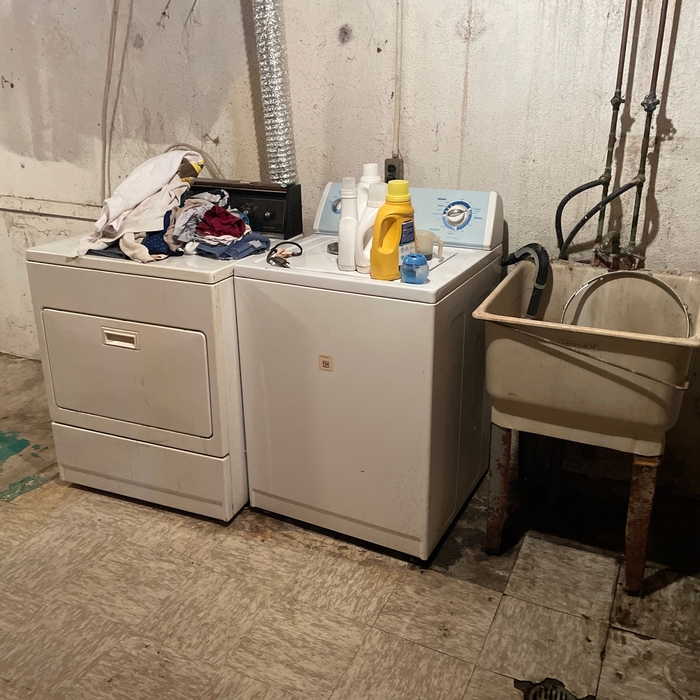 Laundry Room Water Damage