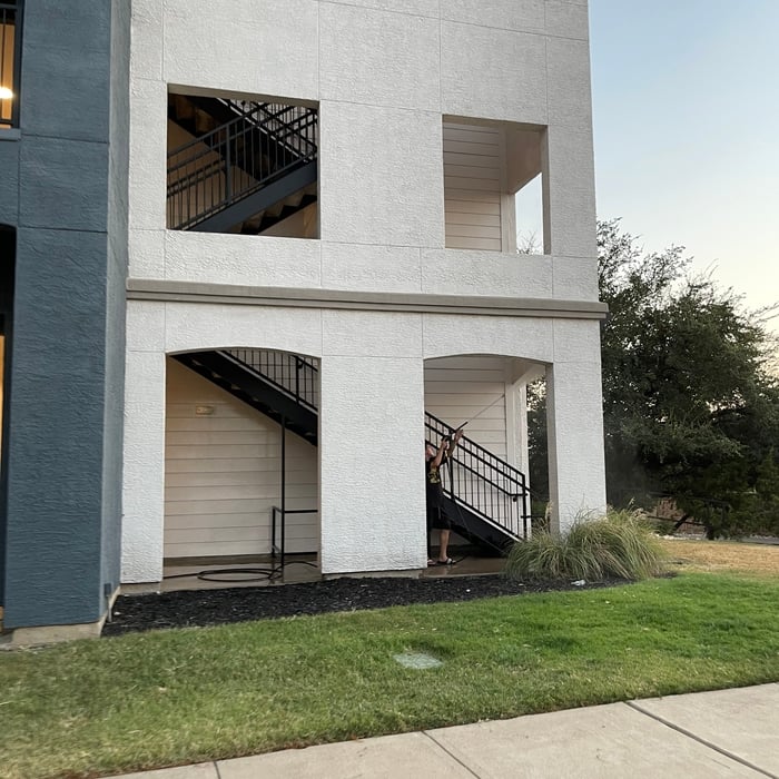 Exterior of property