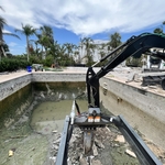During - Pool(Emptied)