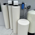 Water softener, peroxide injection, carbon filter
