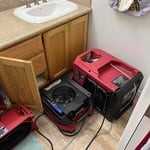 Bathroom dry out