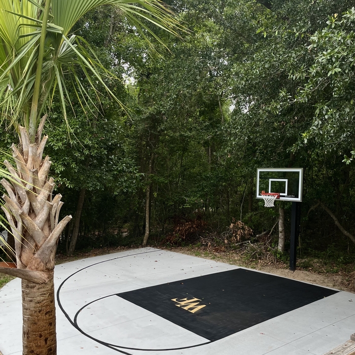 Outdoor Basketball Court