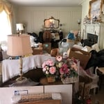 Living Room declutter