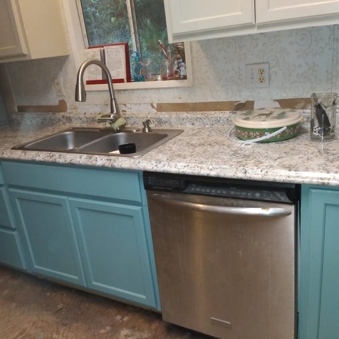 Cabinet install