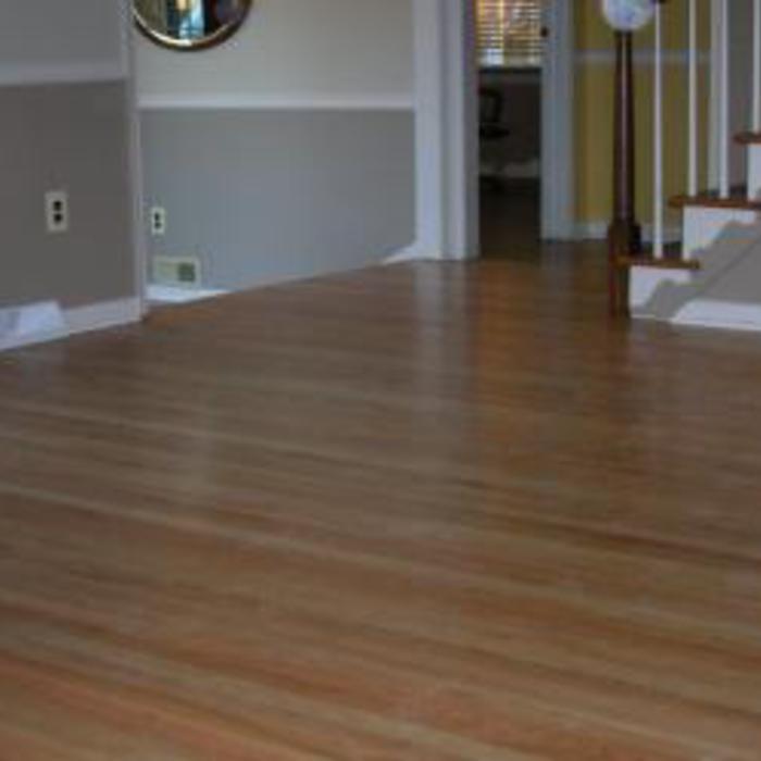 existing floor refinish