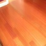 prefinished wood install