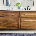 Walnut Vanity