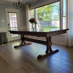 Walnut Trestle Table