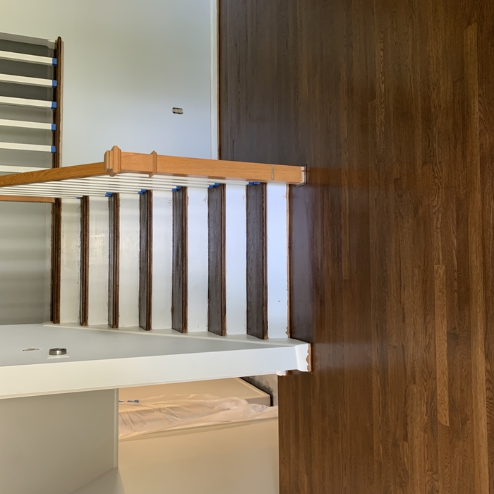 Refinish hardwood floor