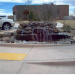 Wterfall and dry pond
